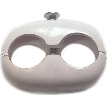 hadicová spona Spona na 2 hadice K+AC - plast