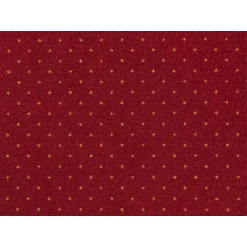 Koberec ITC Metrážový koberec AKZENTO NEW 10 červená Šíře role: 4 m Doprava a vzorek zdarma