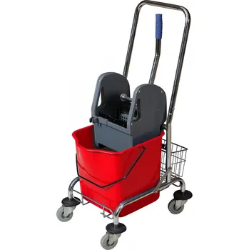 Úklidový vozík Úklidový vozík 1x17 l včetně ždímače a košíku