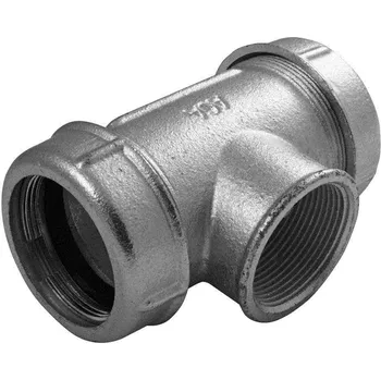 Fitinka T-kus AGA TK 45x6/4" s vnitřním závitem, 43,2-45,1mm, litina