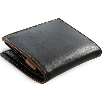Peněženka Černohnědá pánská kožená peněženka s vnitřní zápinkou 514-8140-60/40