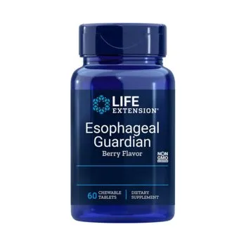 Life Extension Esophageal Guardian Doplněk stravy s komplexem složek 60 ks, žvýkací tablety