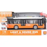 Trolejbus oranžový na baterie