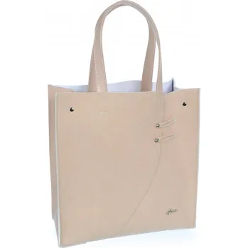 Kabelka Růžová moderní obdélníková dámská kabelka S753 GROSSO + doprava zdarma