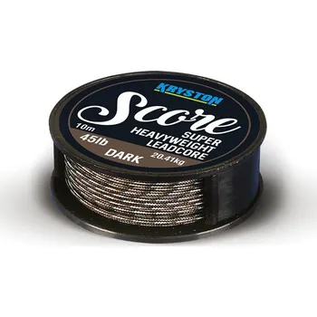 Rybářská šňůra Kryston olověné šňůrky - Score 45lb 10m matt brown