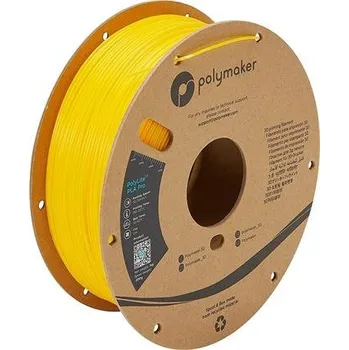 Příslušenství k 3D tiskárně Polymaker PolyLite PLA PRO Yellow, žlutá, 1,75mm, 1kg