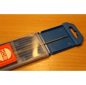 Příslušenství ke svářečce Wolframové elektrody 2,4mmx175mm WC20-šedá