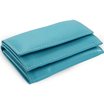 Peněženka Tyrkysová dámská kožená mini peněženka 511-4392A-53