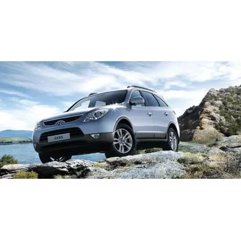 Nosič kol Příčníky Modula Oval Bar Open Rail Black Hyundai ix55 2008- s podélníky