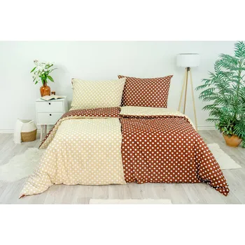 Stanex Metráž bavlna puntík smetana (LS145)