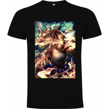 Chlapecké tričko Tričko Pokémon Cherizard Barva: černá, Velikost: XXL