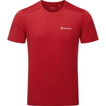 Pánské tričko Montane pánské triko Dart Lite T-Shirt Barva: acer red, Velikost: L