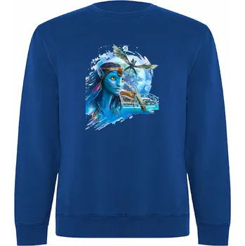 Dívčí tričko Mikina Clasic Avatar Ikran Barva: Námořnická modrá/Navy, Velikost: 146/152 - 10/12