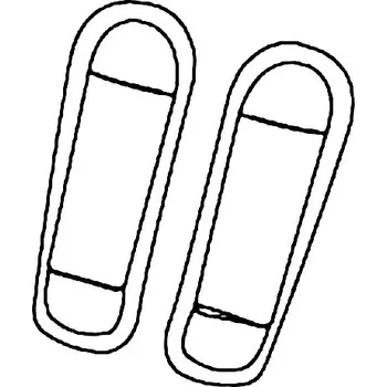 Thule Spring Shoulder Pads - Pair - Black 40108031