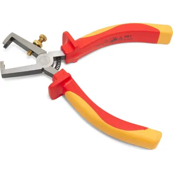 Ruční nářadí Profesionální odizolovací kleště na kabely a dráty VDE, 1000V (TrueTech)