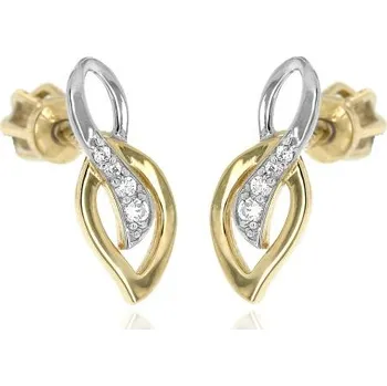 Náušnice Zlatnictví U Kostela Dámské náušnice lístečky 1352ž 719695282