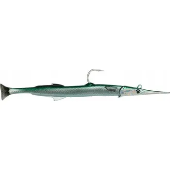 Umělá nástraha Gumová Nástraha Savage Gear 3D Needlefish Pulsetail 23cm 55gr Green