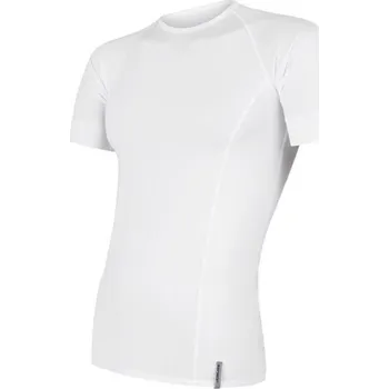 cyklistický dres Triko krátké pánské SENSOR COOLMAX TECH bílé XXL