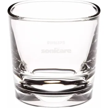 Náhradní hlavice k elektrickému kartáčku Philips Sonicare nabíjecí sklenice Barva: transparentní