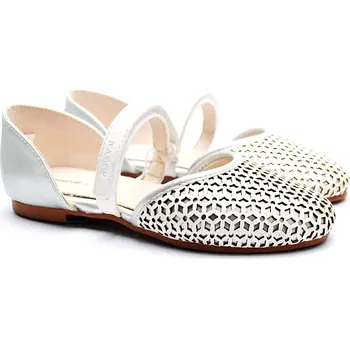 Dívčí baleríny Dívčí balerínky MAYORAL 435 082 White Velikost: 35