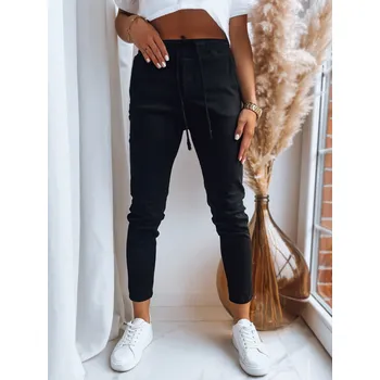 Dámské džíny Dámské kalhoty DSTREET VICKY ČERNÁ XS