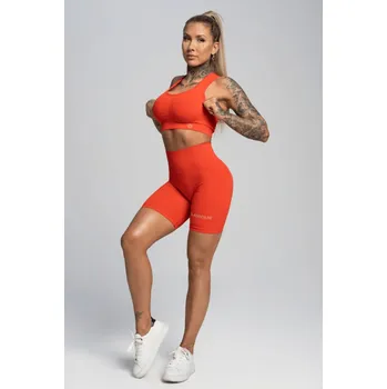 Dámské kraťasy Kraťasky Gym Glamour Bikery Push Up Coral XS