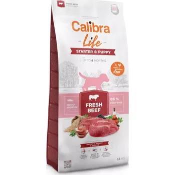 Krmivo pro psa Calibra Dog LIFE Starter & Puppy Fresh Beef 5x 750 g, startovací sada pro štěňata