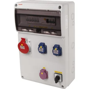 modulární přístroj a rozvaděč v920-6kA - ZSFT21100000.1 /3952 Zásuvková skříň IP44 jištěná s chráničem 40/4/003