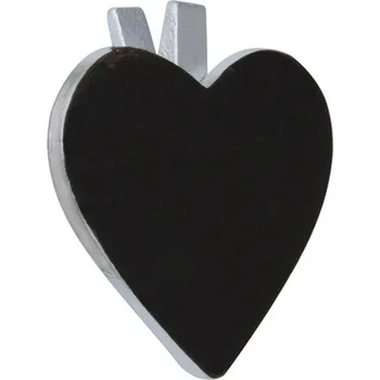 Party dekorace Santex Jmenovky srdce s kolíčkem