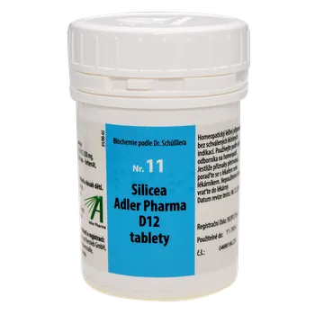 Adler Pharma Nr.11 Silicea D12 400 tbl. Homeopatikum Adler Pharma Nr.11 Silicea D12 400 tbl.