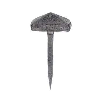 Hřebík KOVIAN, s.r.o. Ozdobný kovaný čtvercový hřebík, hlavička 19x19x8mm, hrot 3x2x23mm, bez povrchovej úpravy