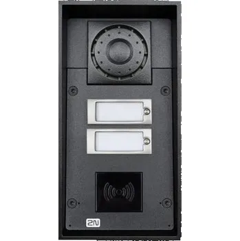 2N Telekomunikace a.s. IP Force 2 tlačítka, příprava pro čtečku, 10W reproduktor