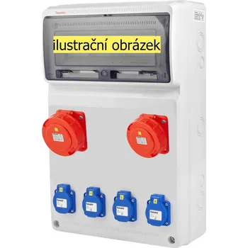 modulární přístroj a rozvaděč v1175-6kA - ZSF40001010.0 /3952 Zásuvková skříň IP54 jištěná bez chrániče