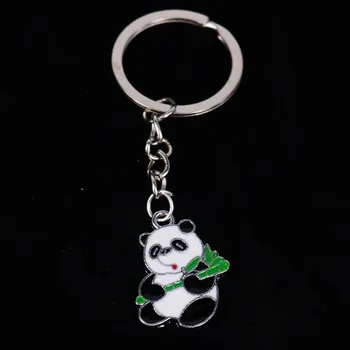 Přívěsek na klíče panda
