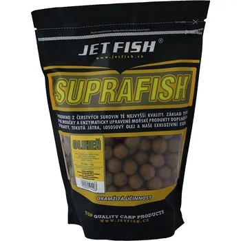 Boilies Jet Fish Boilie Suprafish Oliheň 20mm 1kg