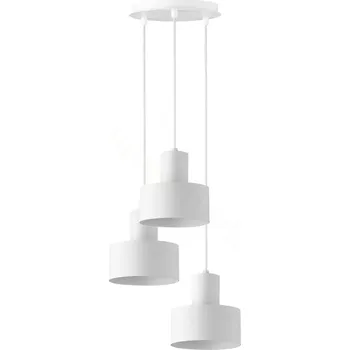 SIGMA 30906 Závěsné industriální osvětlení RIF, 3xE27, 60W, bílé