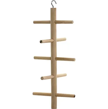 FLAMINGO Prolézačka dřevěná závěsná 25 cm