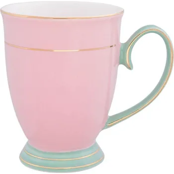 Clayre & Eef, Holandsko Clayre & Eef - Hrníček v růžové barvě - 12*8*11 cm / 0.25 L