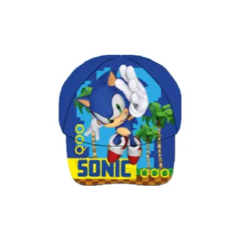 Kšiltovka Kšiltovka Ježek Sonic tm. modrá vel. 54
