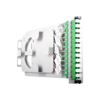 Serverovna SR20-12LCD-OS2 Optická kazeta pro 19" šasi SR20-EMPTY, 12x LC/P duplex, 24 x pigtail OS2 G.657.A2