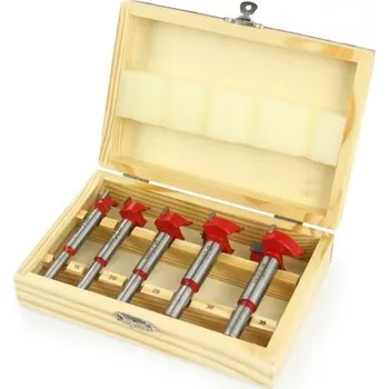 Vrták Sukovníky do dřeva sada 5ks 15-35mm M22410