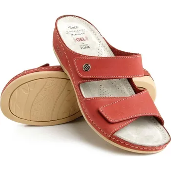 Dámské pantofle Batz pantofle FC06 - červená Velikost: 38