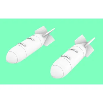 Plastikový model 1/72 BINC 400 Incendiary bombs - 2 pcs. (3D Print)