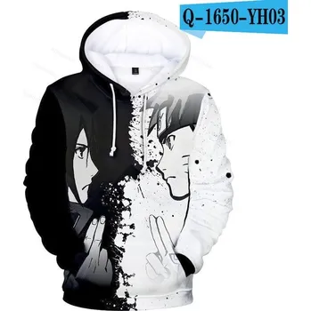 Chlapecký svetr Dětská pohodlná mikina s motivem Uzumaki Naruto Barevná varianta: Q - 1650 - YH03, Velikost: 110 (3 - 4 roky)