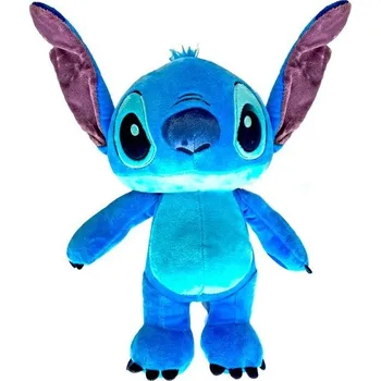 plyšák Plyšový Stitch se zvukem 34 cm modrý