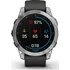 Chytré hodinky Garmin fēnix 7 Standard Edition Silver/Graphite Silicone Band
