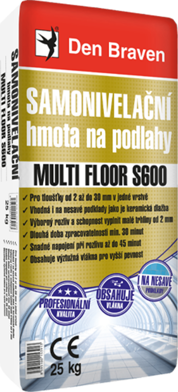 Den Braven samonivelační hmota MULTI FLOOR S600 25 kg