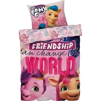 Povlečení KSTL Dětské ložní povlečení Renforcé, 140 x 200 cm, 70 x 90 cm My little Pony