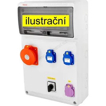 v925 - ZSFT21001000.0 /3952 Zásuvková skříň IP44 jištěná bez chrániče