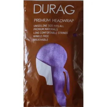 Šátek Blingstar Durag šátek Satén - Levandule - Fialová světlá